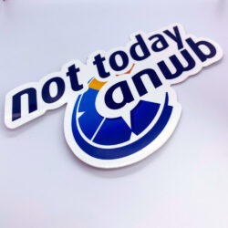 Not Today ANWB Sticker